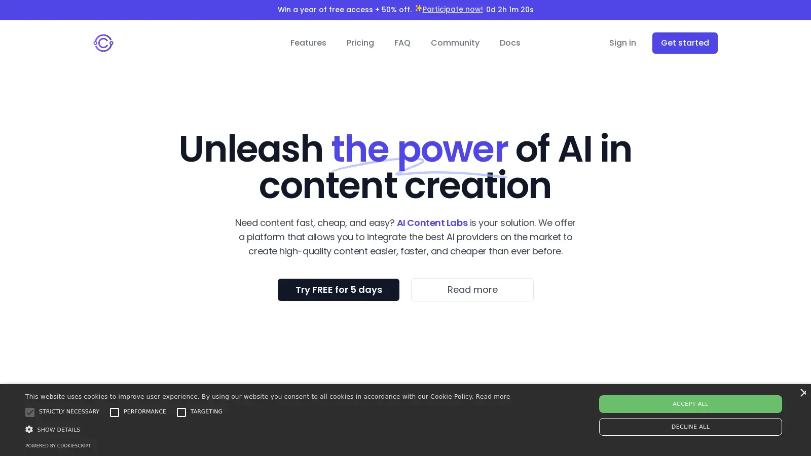 AI Content Labs